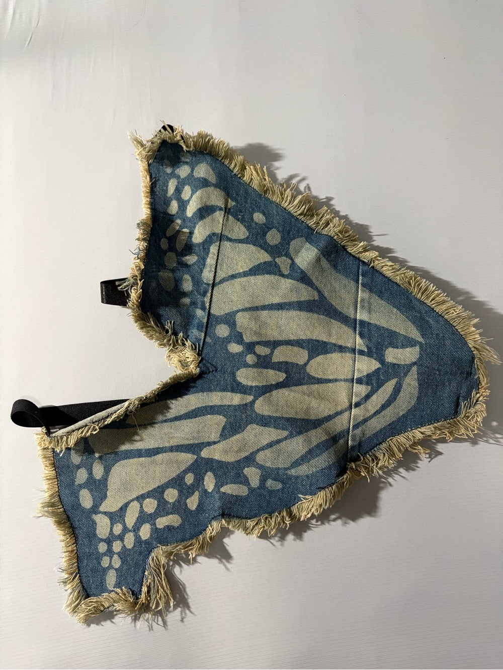 1xblue Denim Butterfly Print Two-Piece Set - Picture 3 of 11